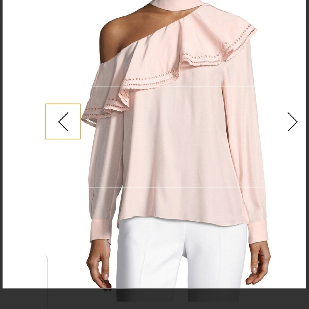 Parker Women's Long  Bellini Blouse NEW 100% silk